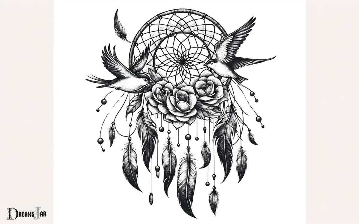 Dream Catcher with Birds Tattoo Meaning