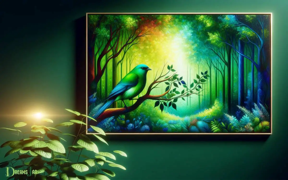 Green Bird in Dream Meaning