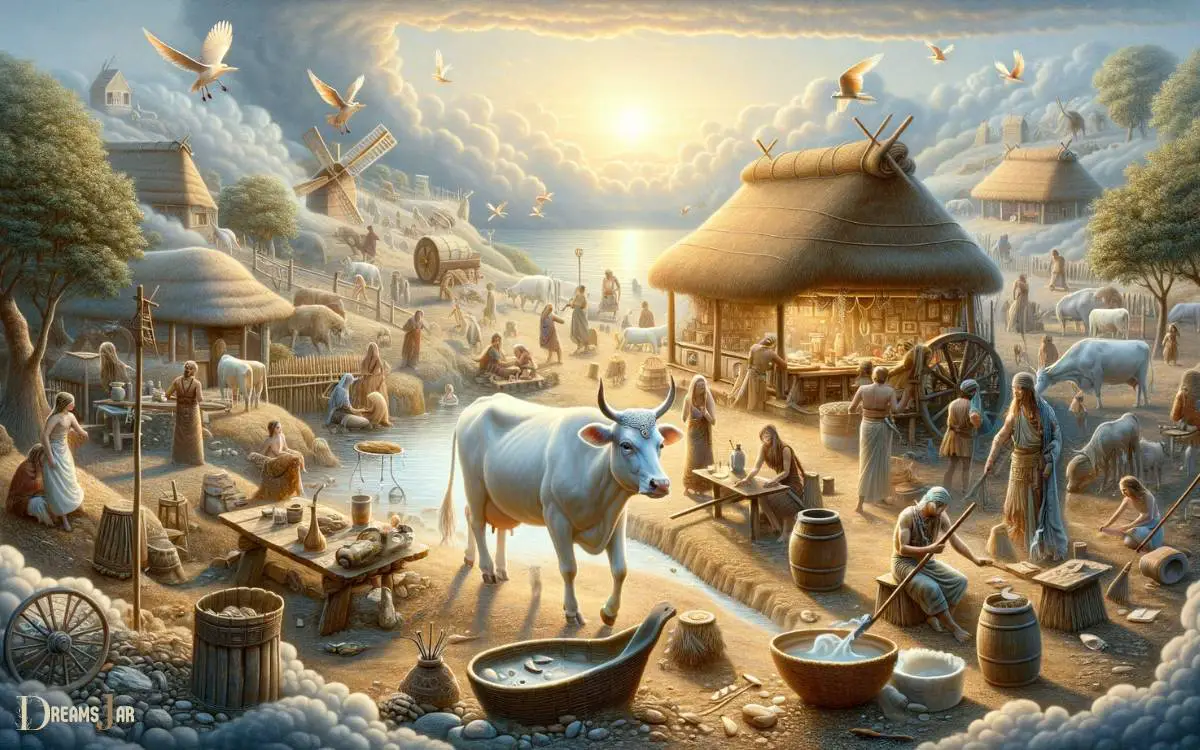 Seeing White Cow In Dream Meaning Prosperity 