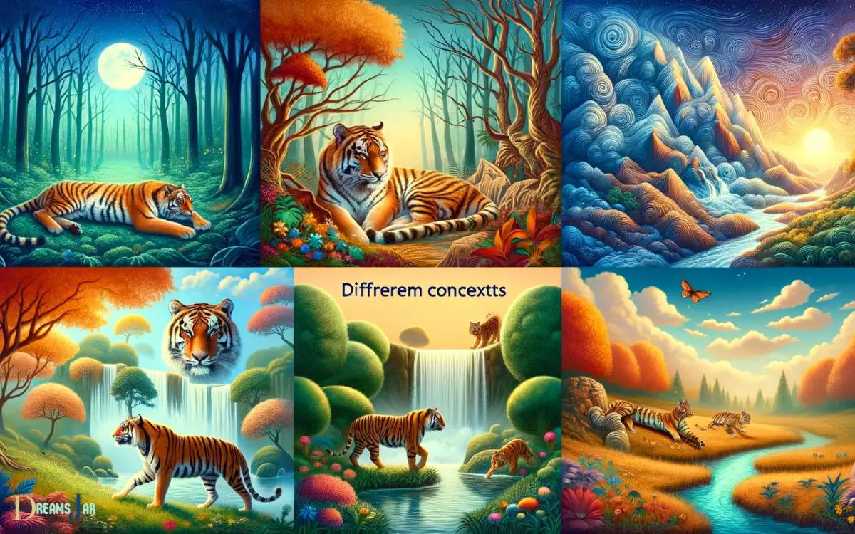 Interpreting Different Contexts of Tiger Dreams