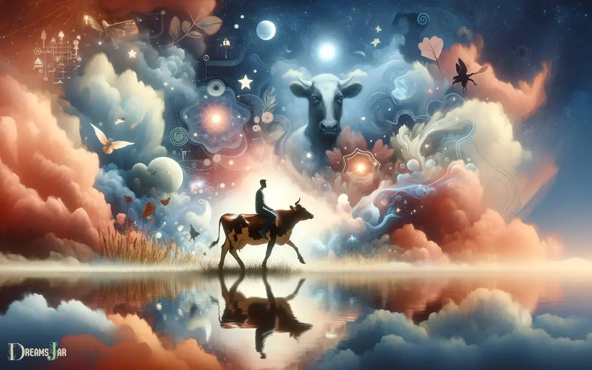 Personal Emotions Reflected in Cow Riding Dreams