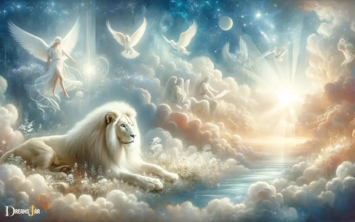 Spiritual Interpretations of White Lion Dreams