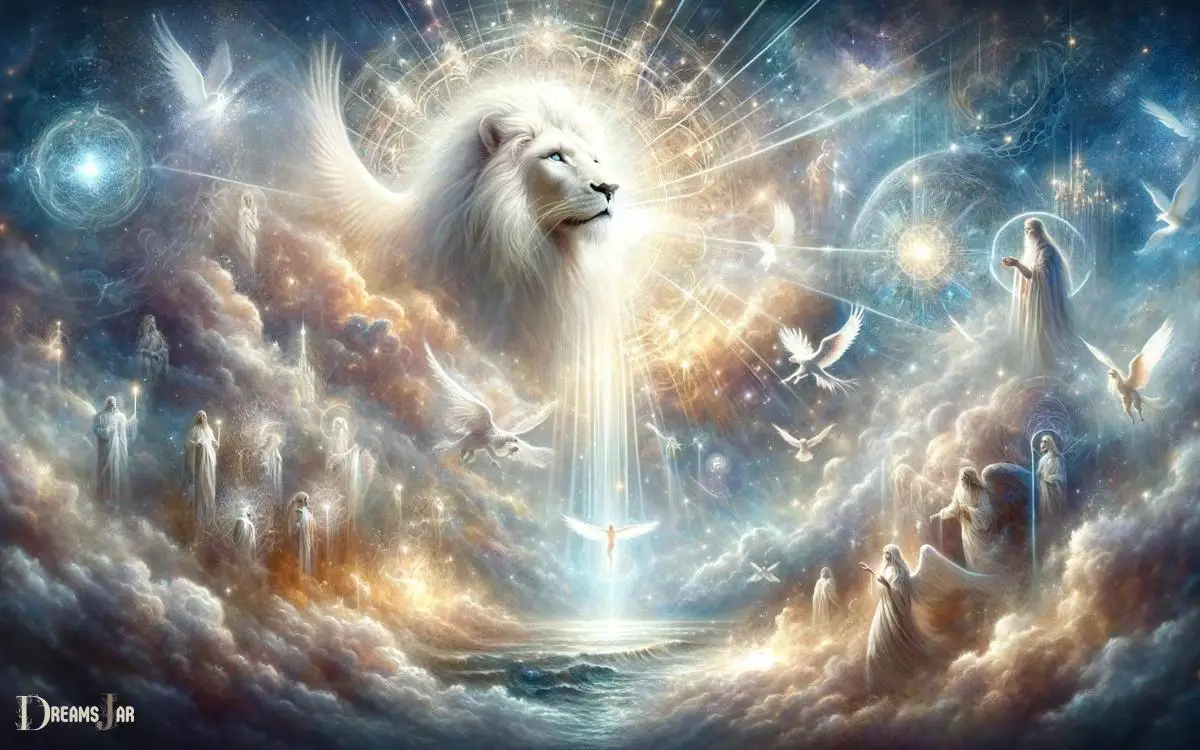 White Lion Dream and Guidance From the Divine