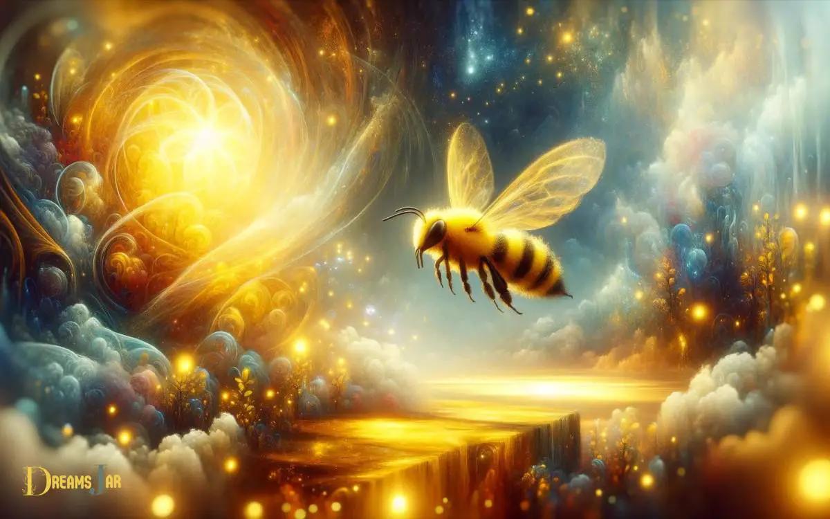 Yellow Bee in Dream Meaning