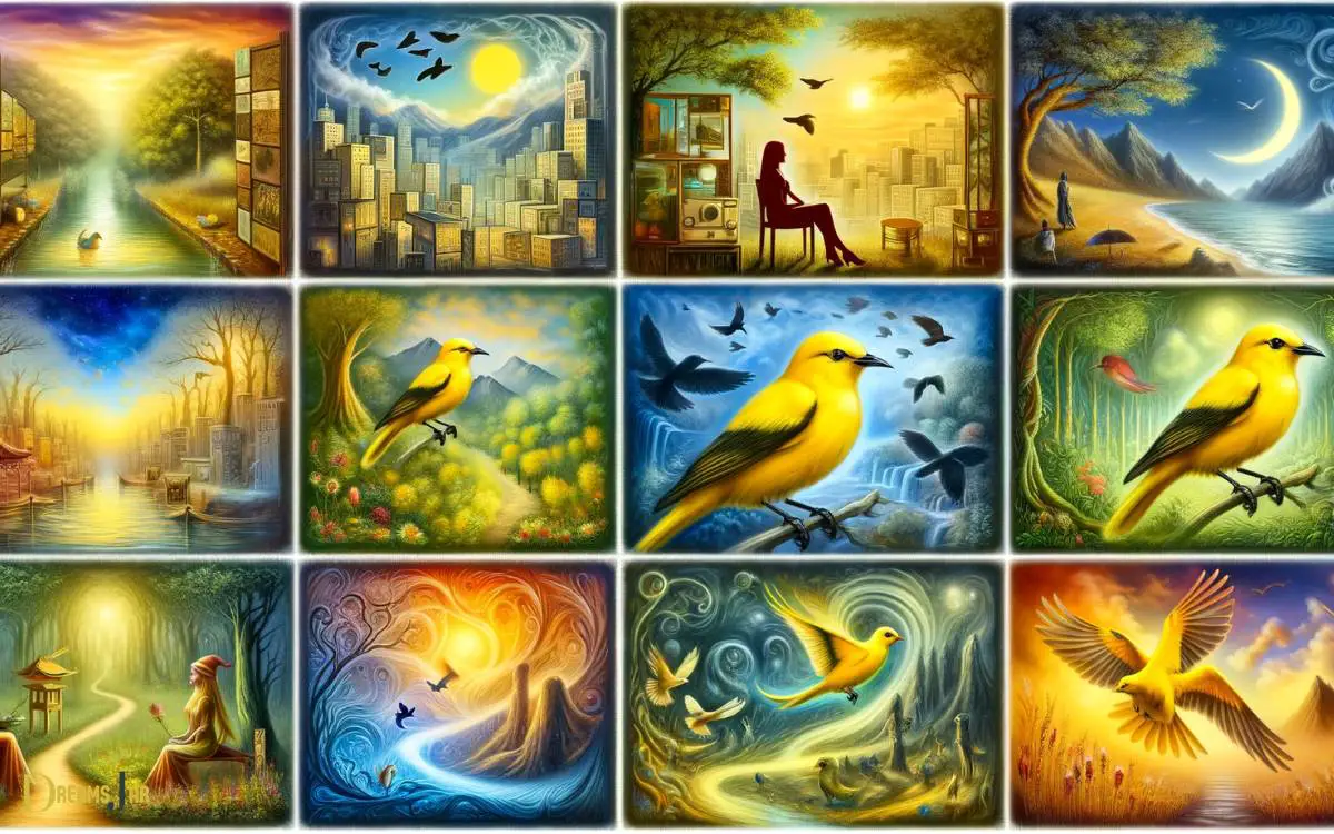 Yellow Bird Encounters in Different Settings