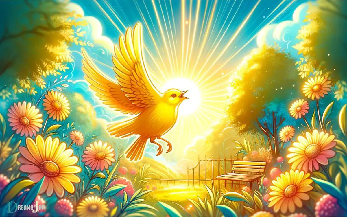 Yellow Bird In Dream Meaning Happiness!