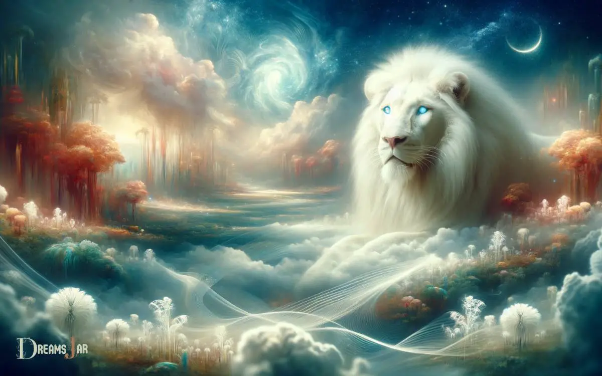 meaning of white lion in dream