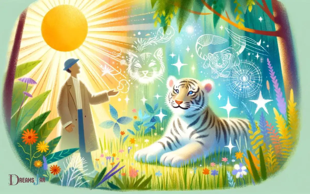 playing with tiger cub in dream meaning