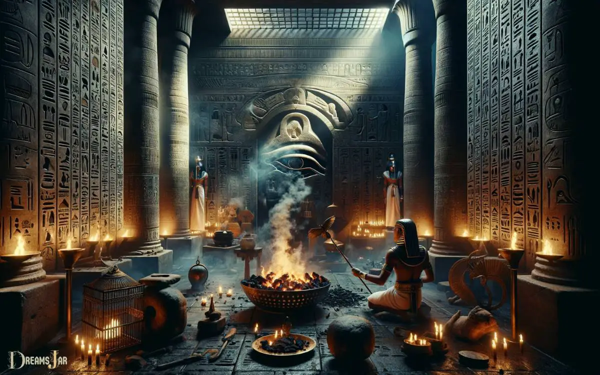 Ancient Egyptian Beliefs And Charcoal Symbolism