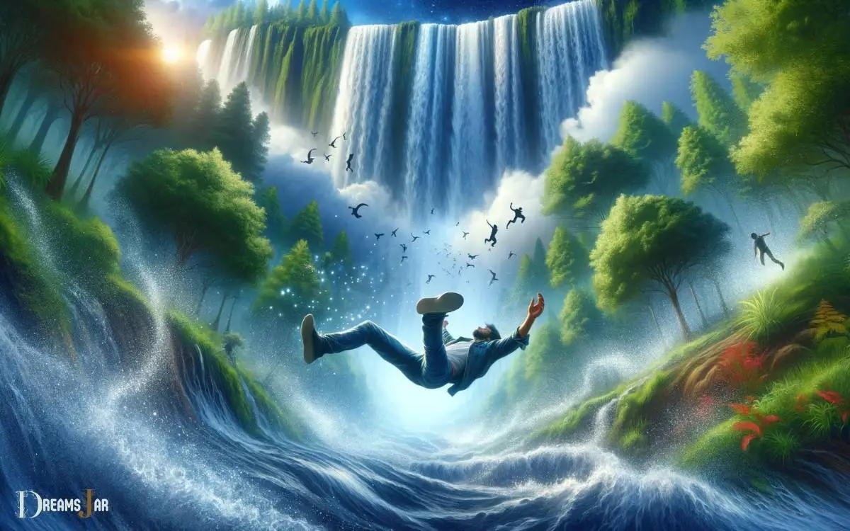 Falling Down a Waterfall Dream Meaning