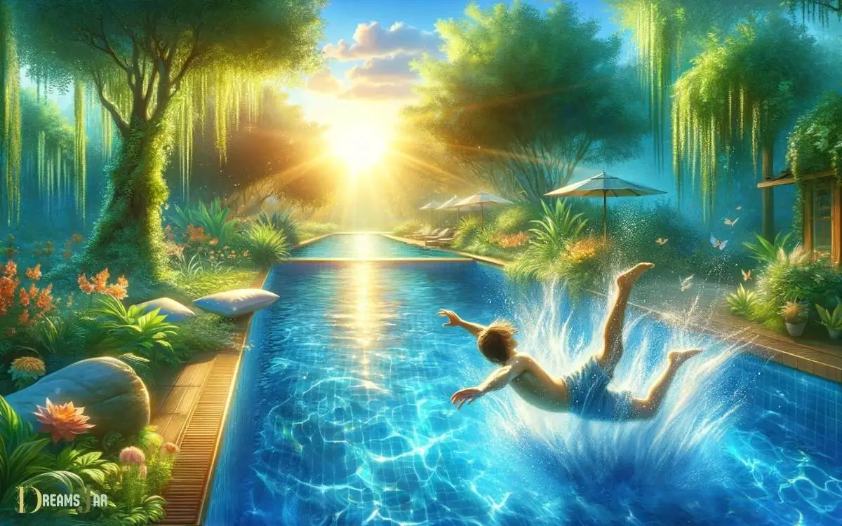 Falling Into a Pool Dream Meaning