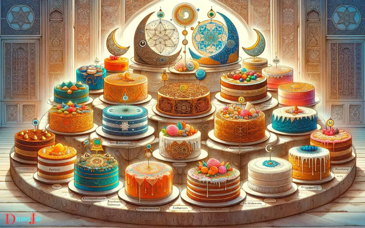Interpreting Different Types of Cakes in Islamic Dream Analysis