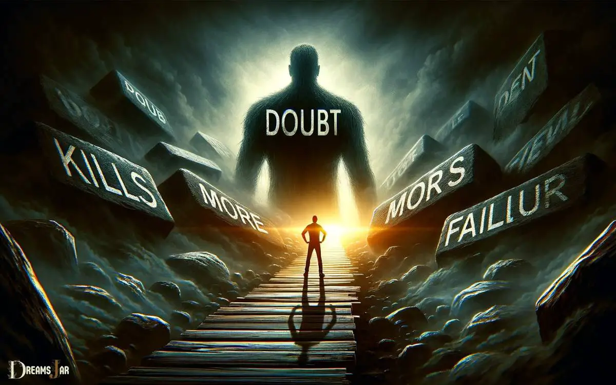 The Power of Doubt in Stifling Ambition