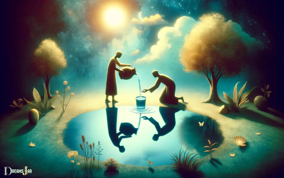 The Significance Of Dreaming About Giving Water To Someone