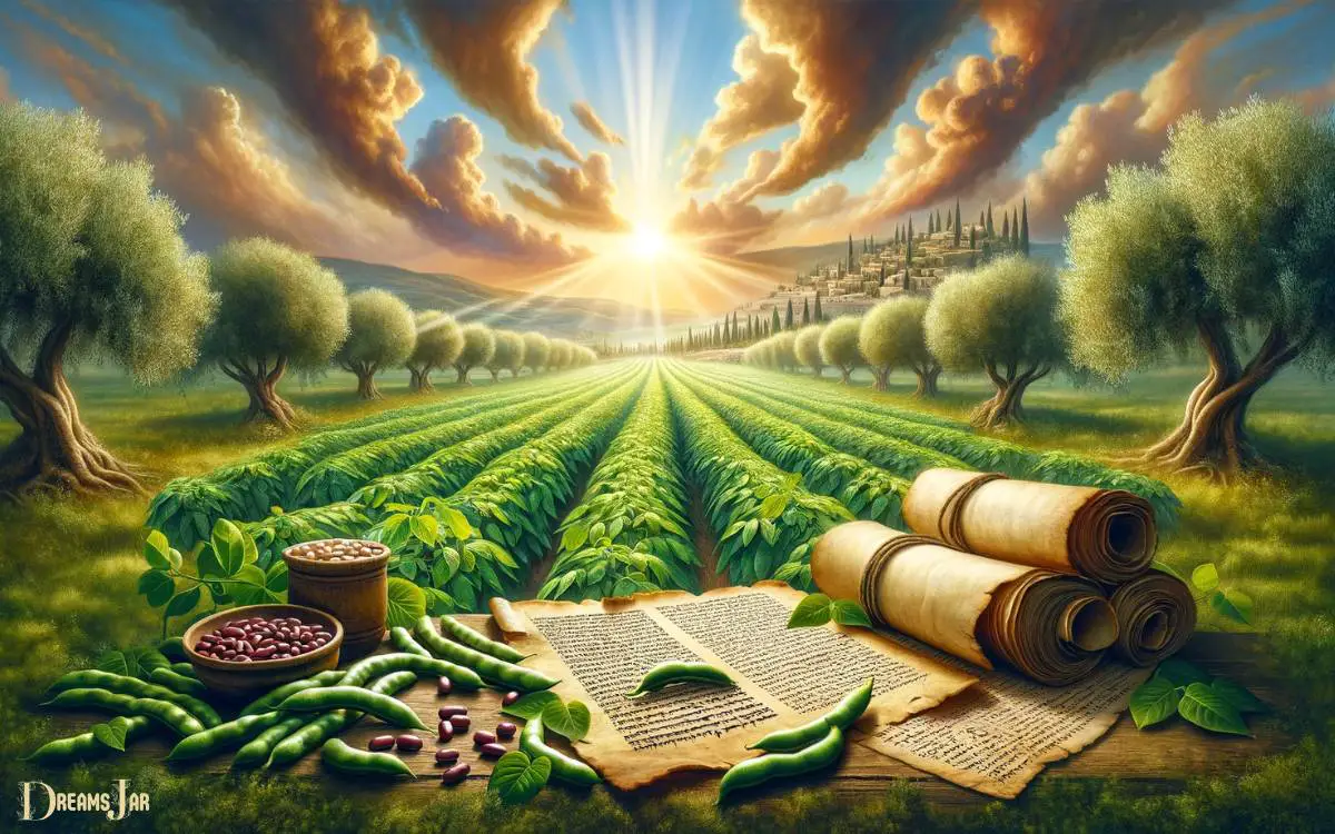 The Symbolism of Beans in Biblical Context