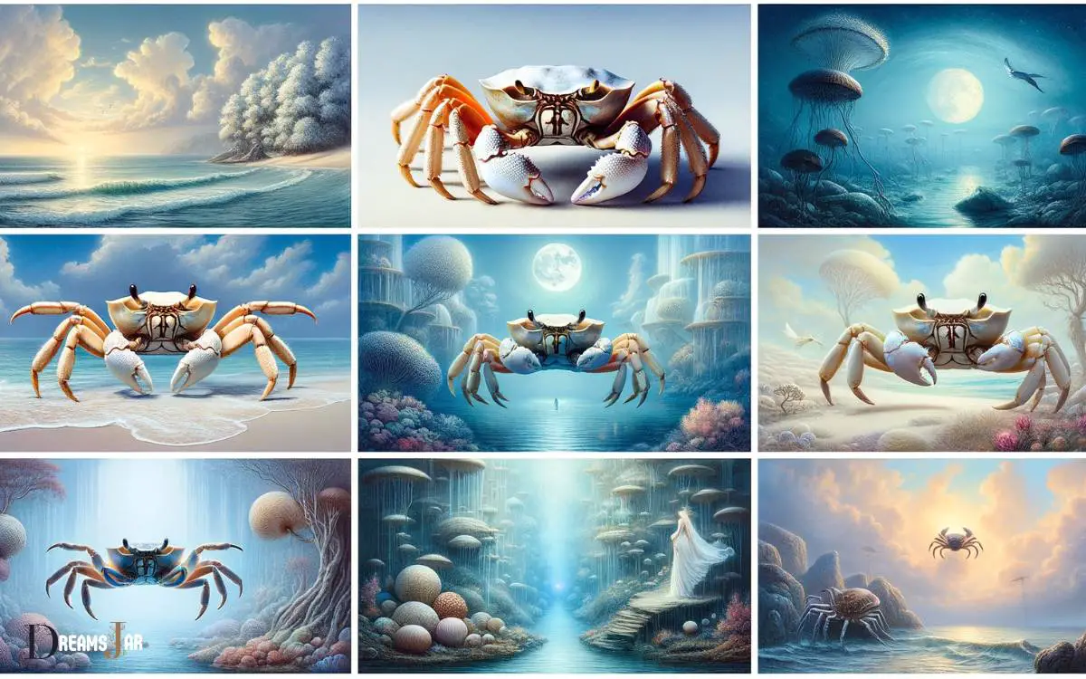 White Crab Dream Meanings in Different Contexts