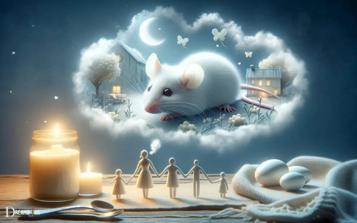 White Mouse in Relationship and Family Dreams