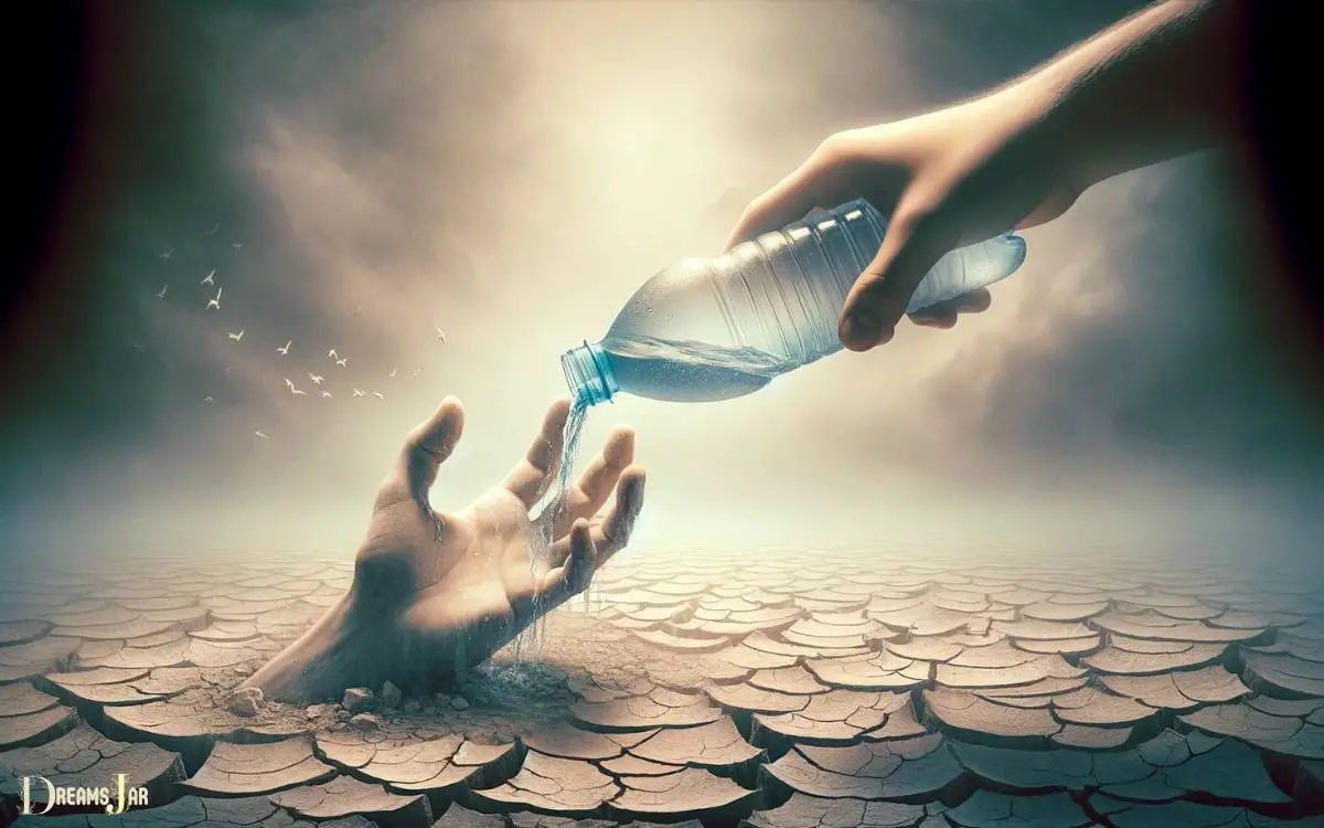 Why Dreaming Of Giving Water To Someone Is Significant