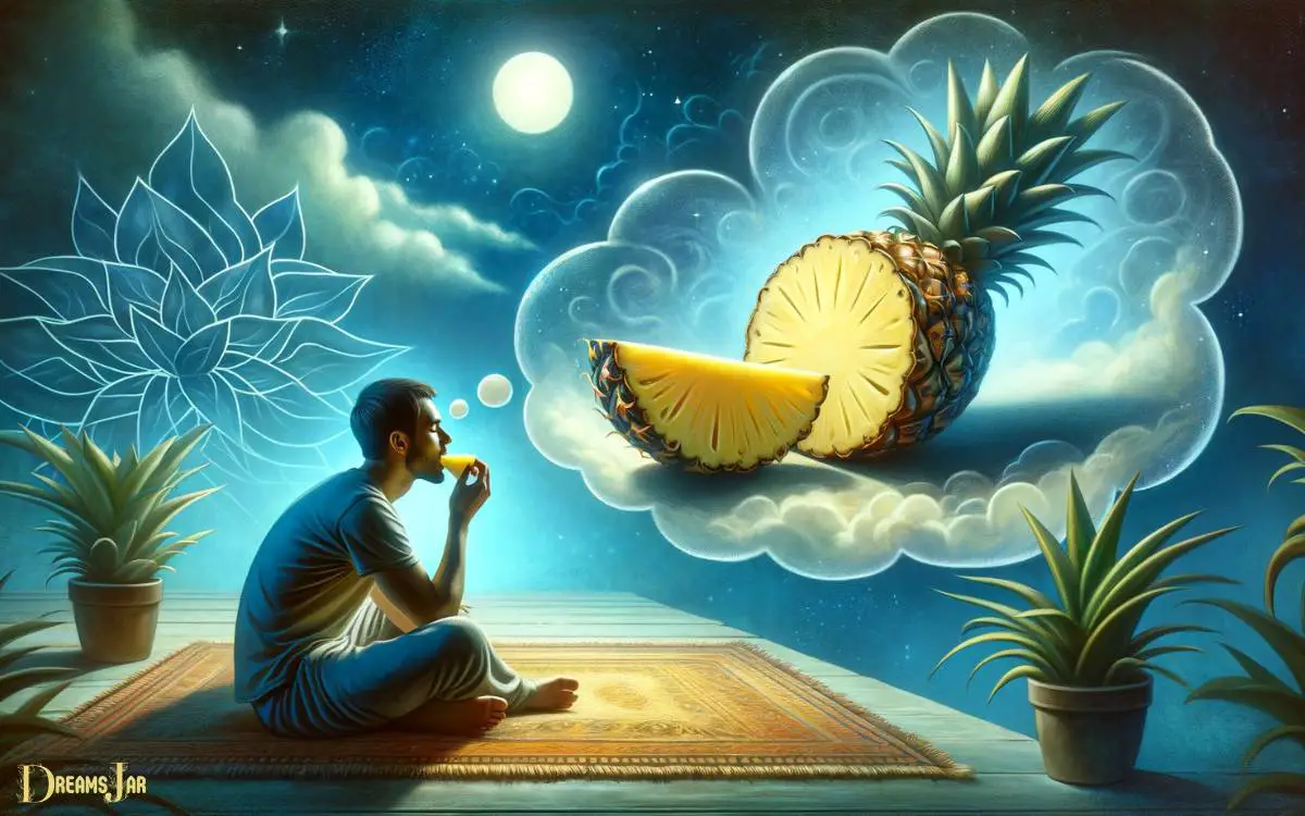 Eating A Bitten Or Sliced Pineapple In A Dream