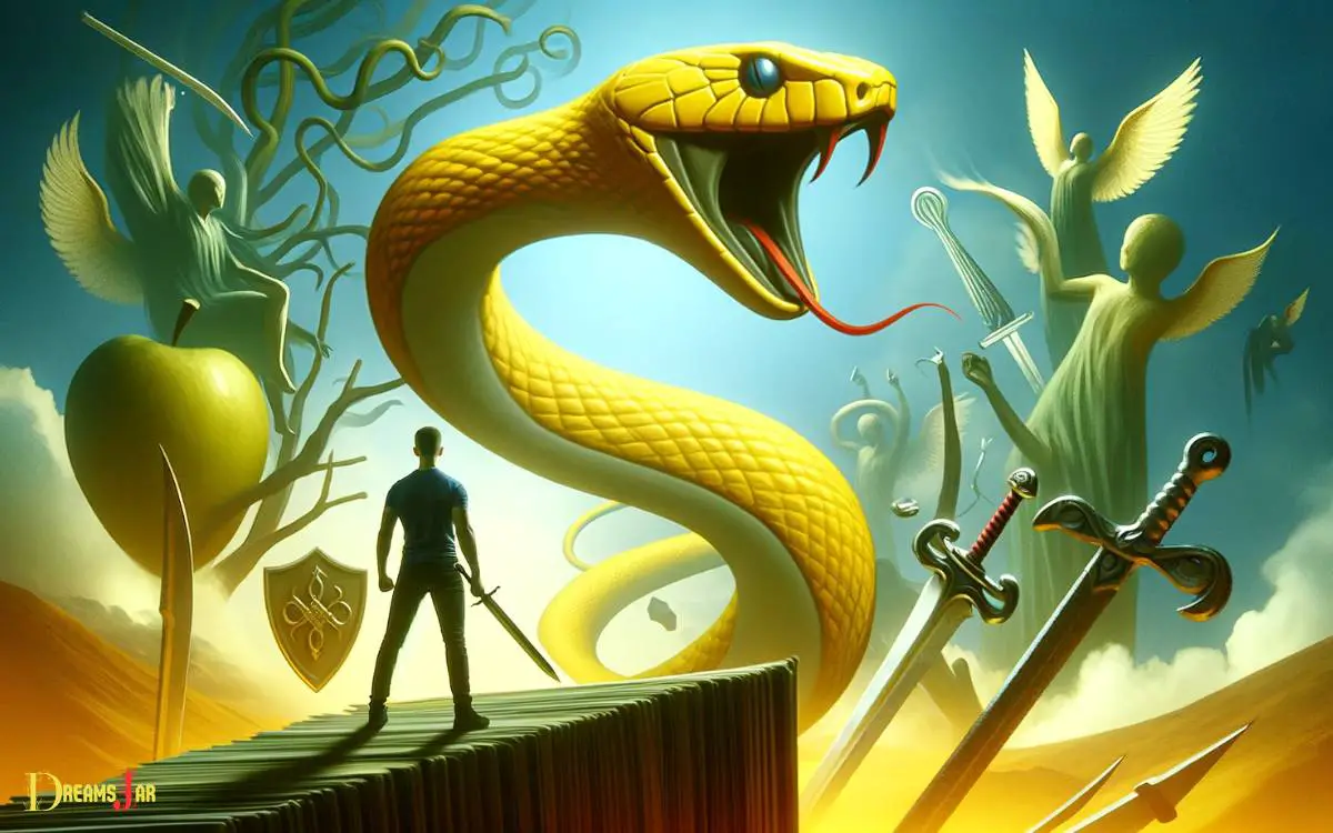 Interpretations of Killing a Yellow Snake