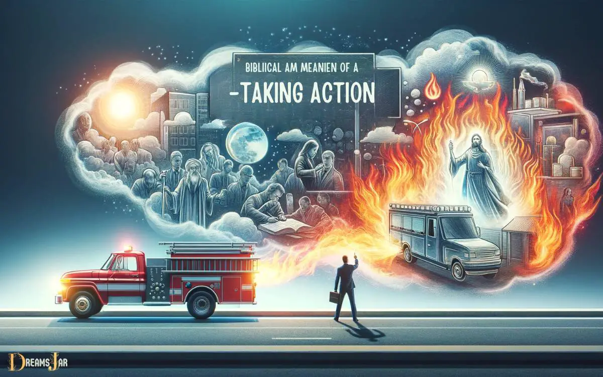 Taking Action Based On The Biblical Meaning Of A Fire Truck Dream