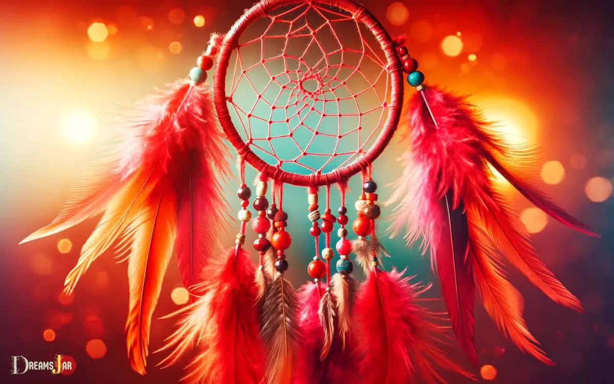 The Power of Red in Dream Catchers